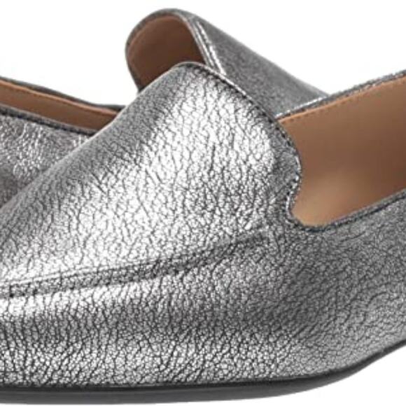 Naturalizer Haines Silver Flats Loafers Size 6.5M NWOB - Picture 9 of 14